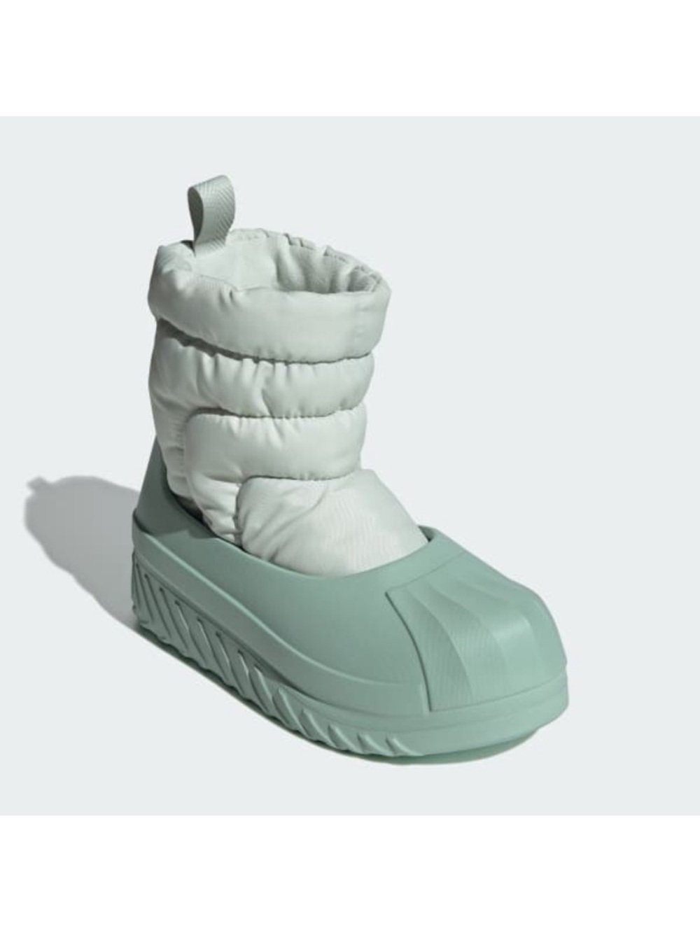 Adidas Adiform Superstar Winter Boot Size 7.5 Mint Green